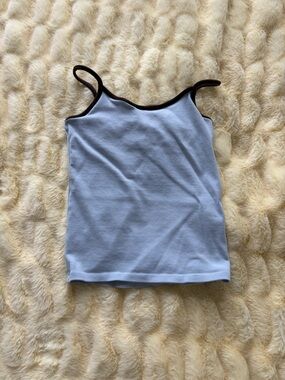 Blue Stradivarius Tank Top